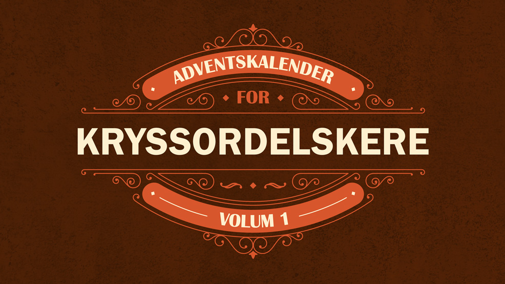 Adventskalender for Kryssordelskare