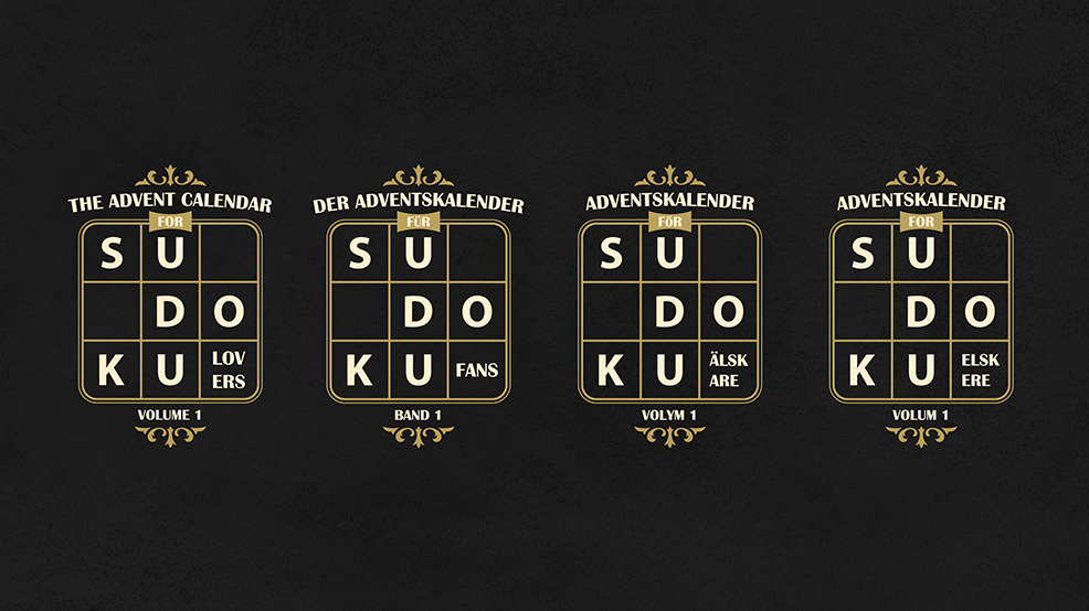 The Advent Calendar for Crossword Lovers - Volume 1 - Header