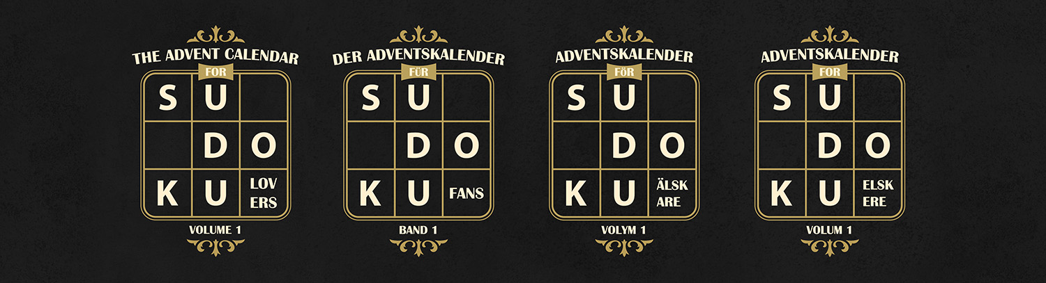 The Advent Calendar for Sudoku Lovers - Volume 1 - Banner